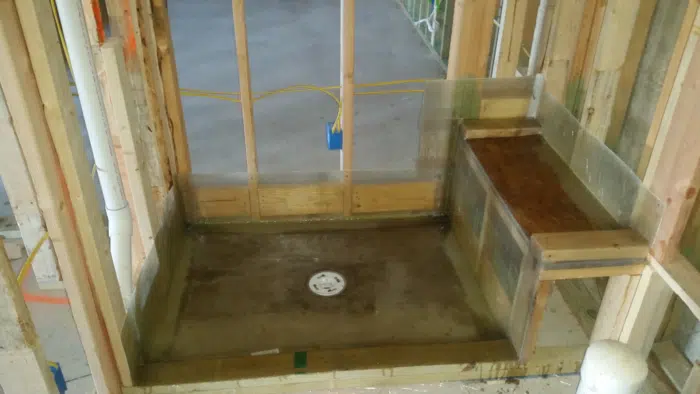 Fiberglass waterproofing project in Austin, Texas by Lamberth Waterproof Systems