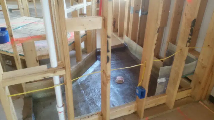 Fiberglass waterproofing project in Austin, Texas by Lamberth Waterproof Systems