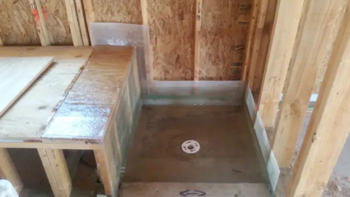 Fiberglass waterproofing project in Austin, Texas by Lamberth Waterproof Systems