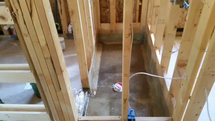 Fiberglass waterproofing project in Austin, Texas by Lamberth Waterproof Systems