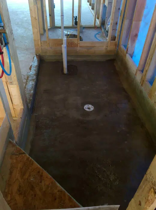 Fiberglass waterproofing project in Austin, Texas by Lamberth Waterproof Systems