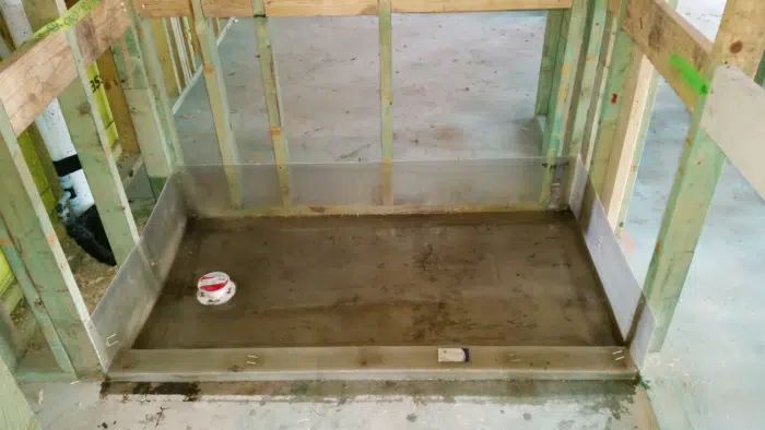 Fiberglass waterproofing project in Austin, Texas by Lamberth Waterproof Systems