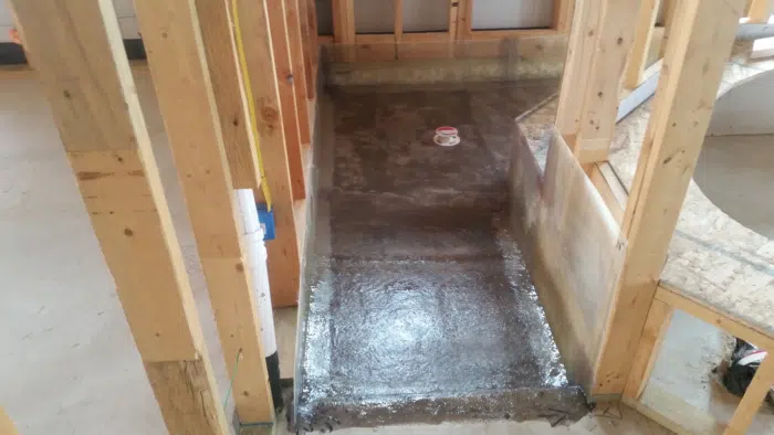 Fiberglass waterproofing project in Austin, Texas by Lamberth Waterproof Systems
