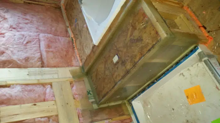 Fiberglass waterproofing project in Austin, Texas by Lamberth Waterproof Systems