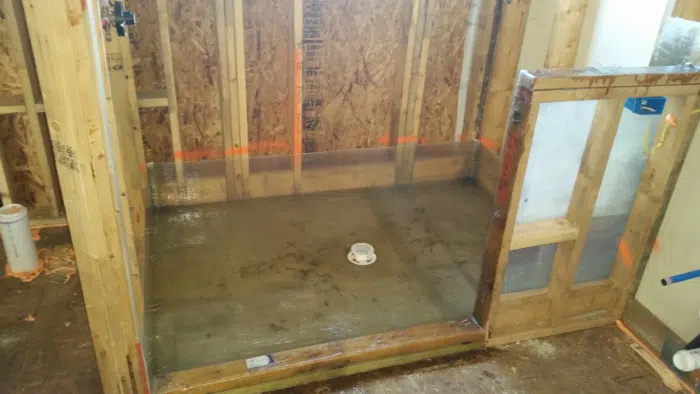 Fiberglass waterproofing project in Austin, Texas by Lamberth Waterproof Systems