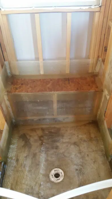 Fiberglass waterproofing project in Austin, Texas by Lamberth Waterproof Systems