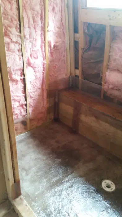 Fiberglass waterproofing project in Austin, Texas by Lamberth Waterproof Systems